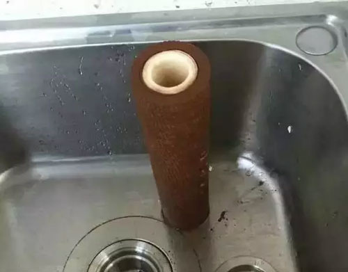 凈水器能過濾什么？取出的濾芯就知道了！